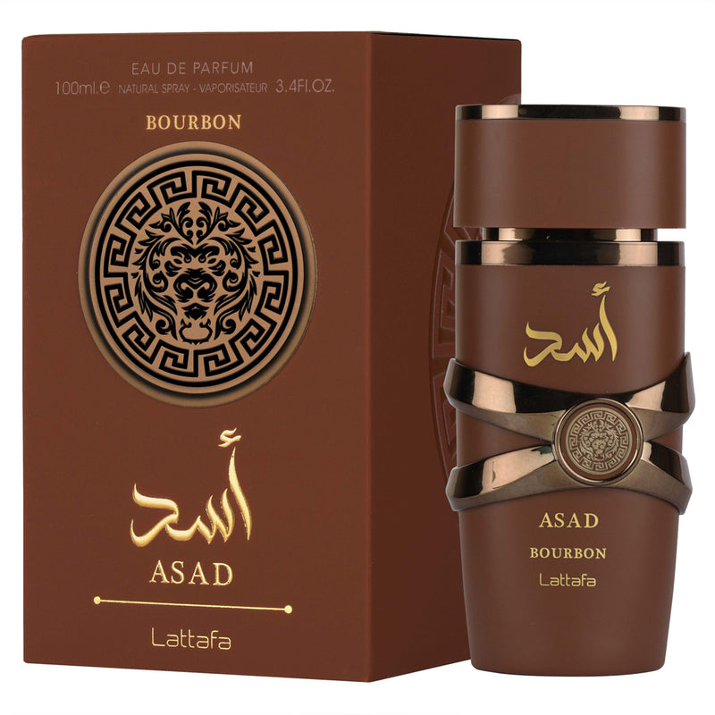 Perfume Asad Bourbon Lattafa Eau Masculino 100ml